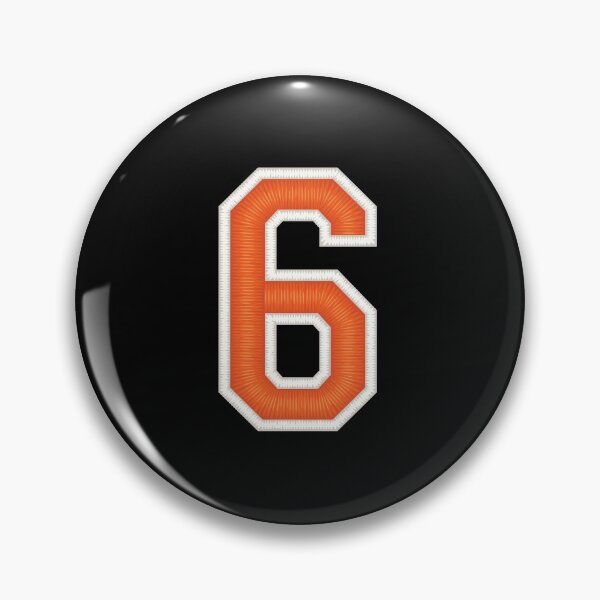 Item preview, Sports Number 6 Jersey Six Orange designed and sold by elhefe.