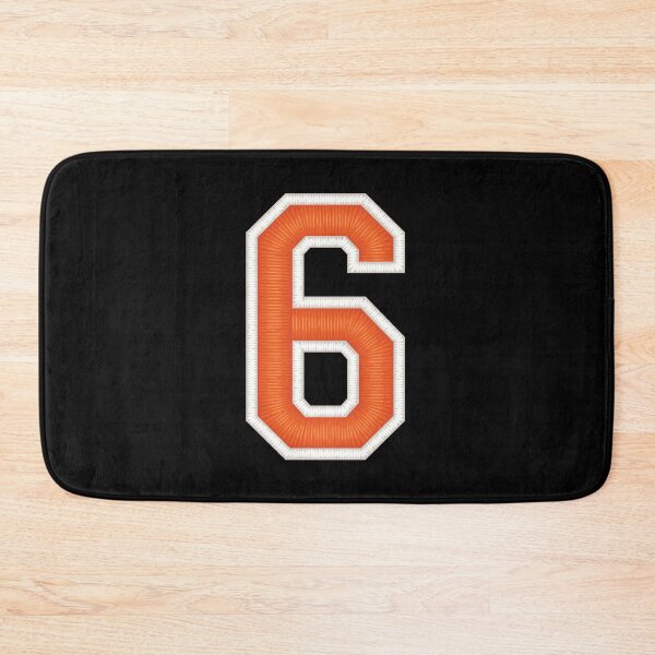Item preview, Sports Number 6 Jersey Six Orange designed and sold by elhefe.