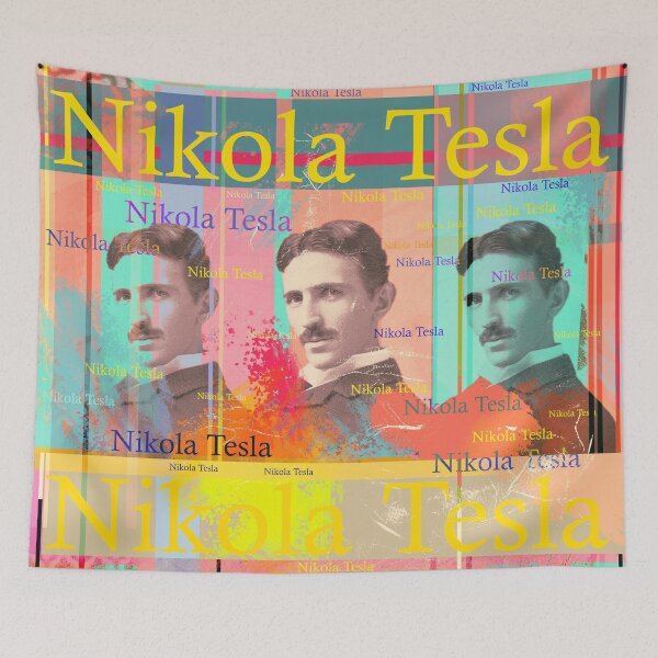 Item preview, Nikola Tesla, inventor designed and sold by Mauswohn.