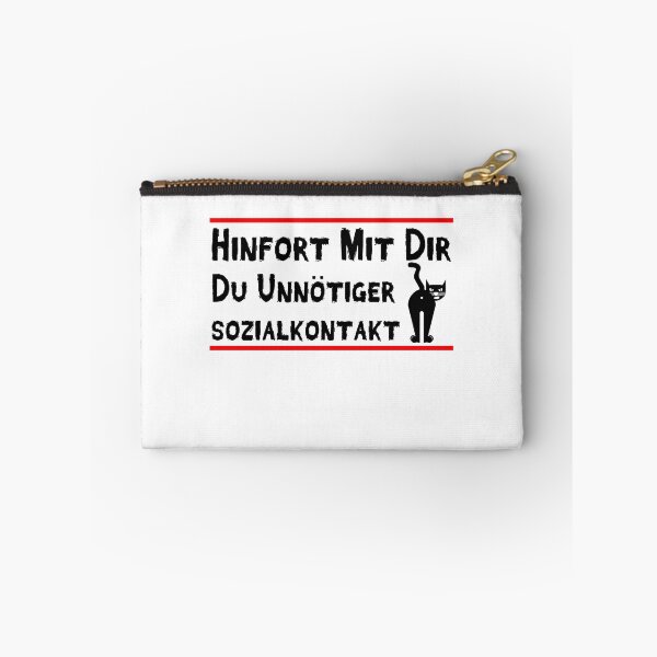 Item preview, Hinfort mit dir du Unnötiger Sozialkontakt Geh weg Lustiges designed and sold by estherbex2c.