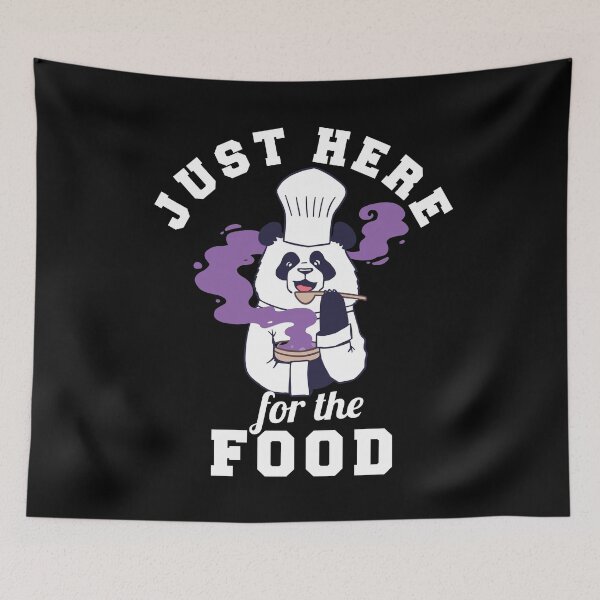Item preview, Panda Food lover Always Hungry Just Here For The Food designed and sold by 123428094.