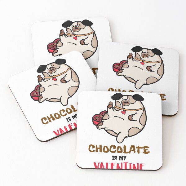 Item preview, Chocolate is my valentine designed and sold by 30-Merch.