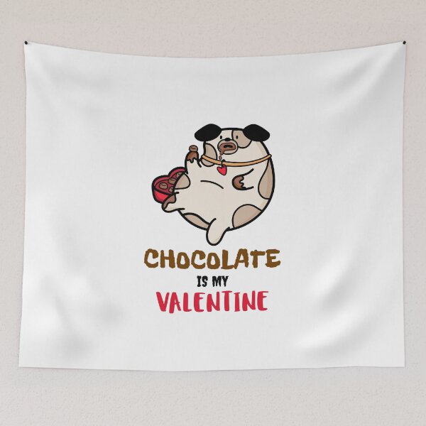 Item preview, Chocolate is my valentine designed and sold by 30-Merch.