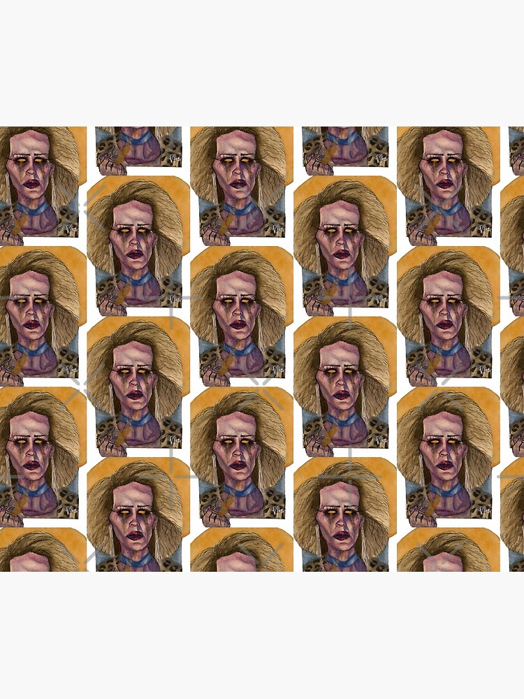 "Sarah Paulson as Sally Mckenna" Throw Blanket by weathercolor Redbubble