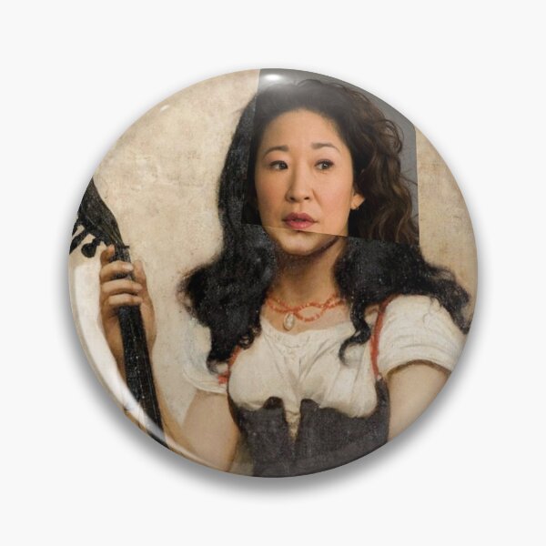 Item preview, Young woman with mandolin + Eve Polastri designed and sold by mainepad.