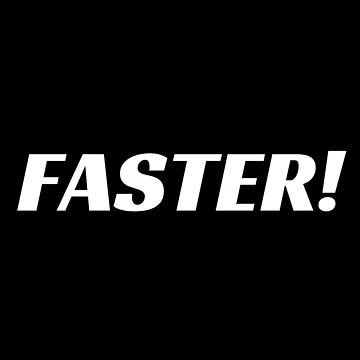 Artwork thumbnail, Faster by InputVSOutput