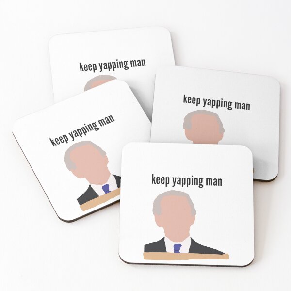 Item preview, keep yapping man  designed and sold by annabellely.