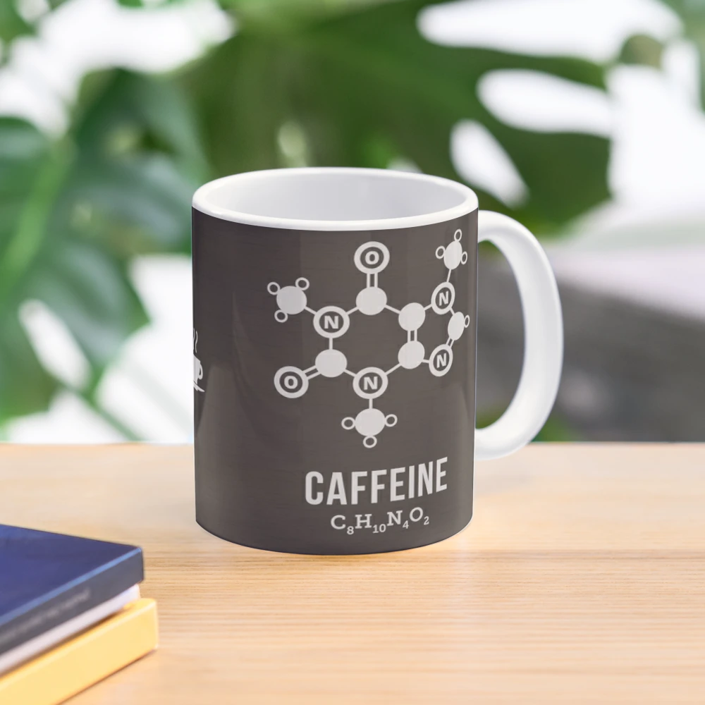 Caffeine Mug, Heat Change Mug 20 Oz Coffee Chemistry Mug 