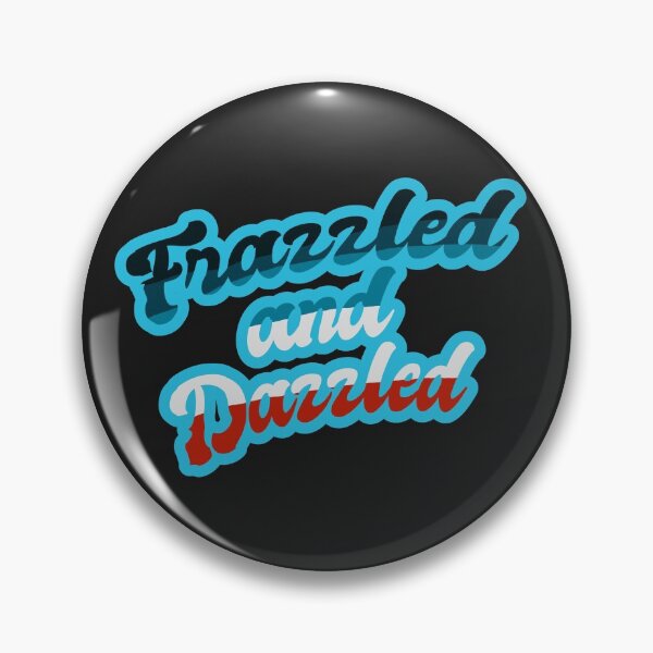 Item preview, Frazzled and Dazzled - Red, White, Blue designed and sold by Chubuter.
