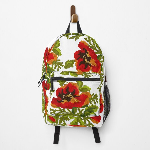 Item preview, Balkan handstitched flower pattern 2 designed and sold by sidekickfun.
