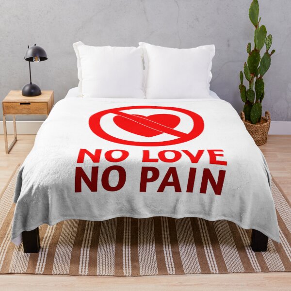 Item preview, No love no pain designed and sold by TopDesignArt.