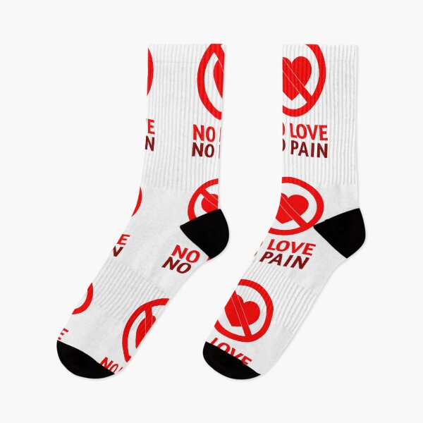 Item preview, No love no pain designed and sold by TopDesignArt.