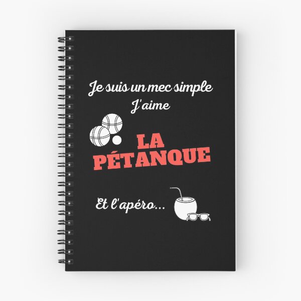 Item preview, I am a simple guy, I like pétanque and aperitif designed and sold by ProShirtDesign.