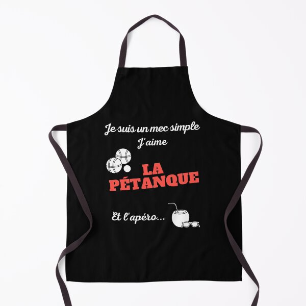 Item preview, I am a simple guy, I like pétanque and aperitif designed and sold by ProShirtDesign.