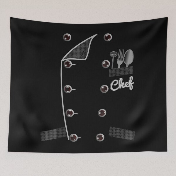 Item preview, Chef Uniform Jacket Faux Funny Cook for Cooking designed and sold by SusanneVogler.