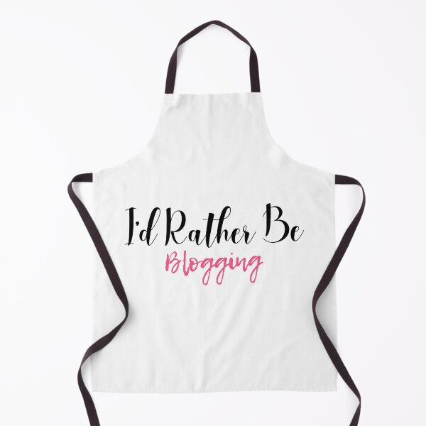 Item preview, I'd Rather be Blogging - Content Creator Blogging online news writing designed and sold by Alaadin Bendali Braham.