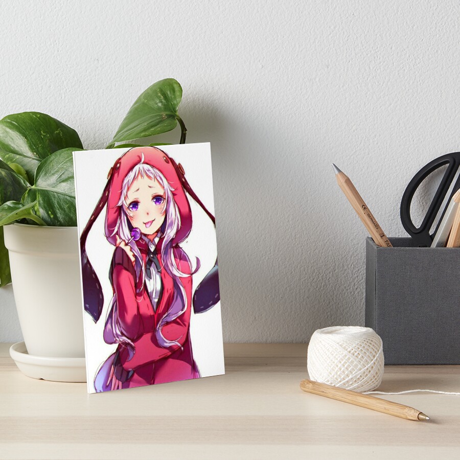 Runa Yomozuki Anime Kakegurui Art Board Print By 33panda33 Redbubble