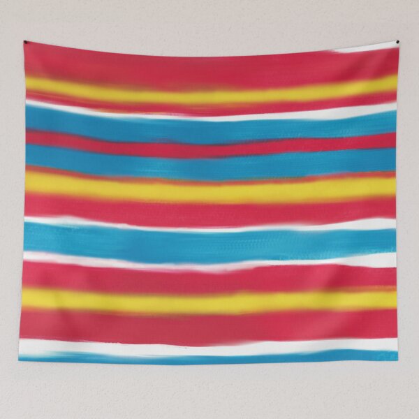 Item preview, Color composition A - stripes in acrylic designed and sold by Psychopeeet.
