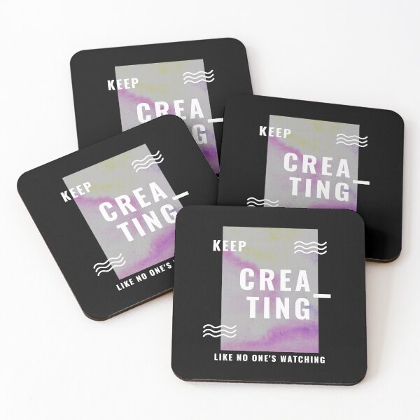 Item preview, Keep Creating, Like no one's Watching designed and sold by AMS-ART.
