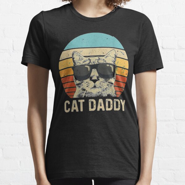 awesome cat dad t shirt