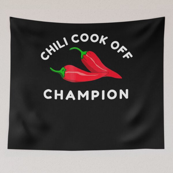 Item preview, Chili Cook Off Champion For Winner Chili Contests designed and sold by SusanneVogler.