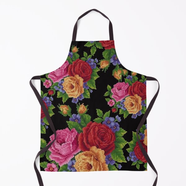 Item preview, Balkan handstitched flower pattern 3 designed and sold by sidekickfun.