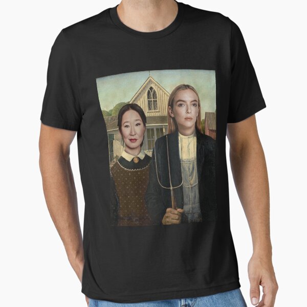 Item preview, Villanelle and Eve American Gothic | Killing Eve designed and sold by Auba Gelabert.