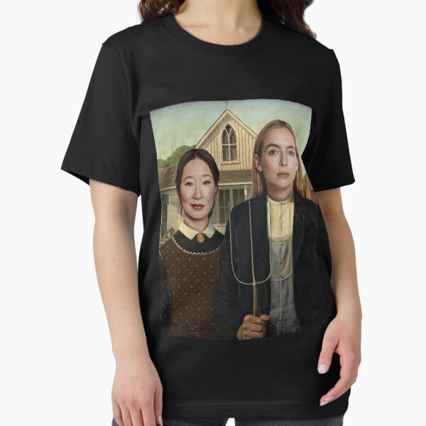 Item preview, Villanelle and Eve American Gothic | Killing Eve designed and sold by Auba Gelabert.