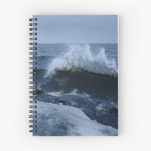 Item preview, Ice formation and big wave crashing designed and sold by Juhku.