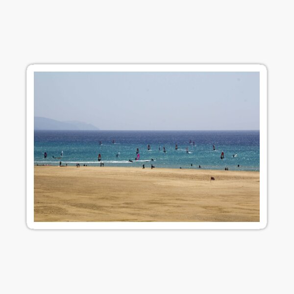 Windsurf in Fuerteventura Sticker