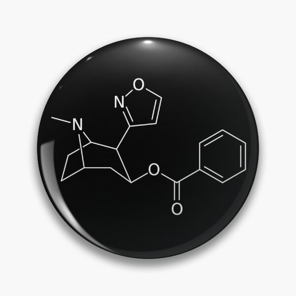 Artikelvorschau, cocaine chemical structure entworfen und verkauft von THELEMA.