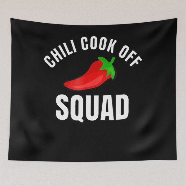 Item preview, Chili Cook Off Squad Chili Contest Matching Teams designed and sold by SusanneVogler.