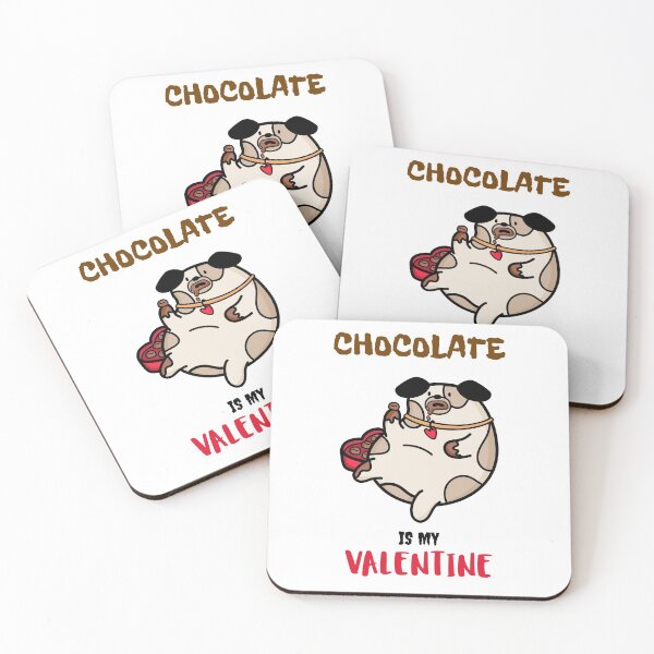 Item preview, Chocolate is my valentine designed and sold by 30-Merch.