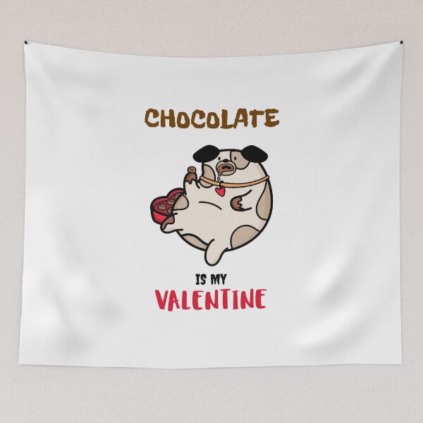 Item preview, Chocolate is my valentine designed and sold by 30-Merch.