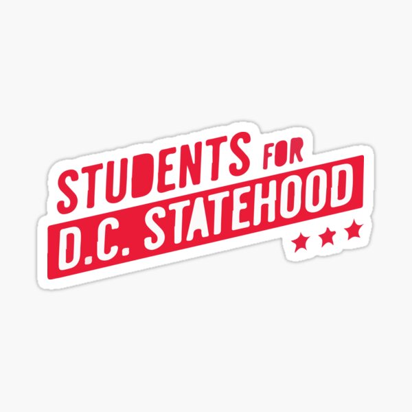 dc statehood Sticker