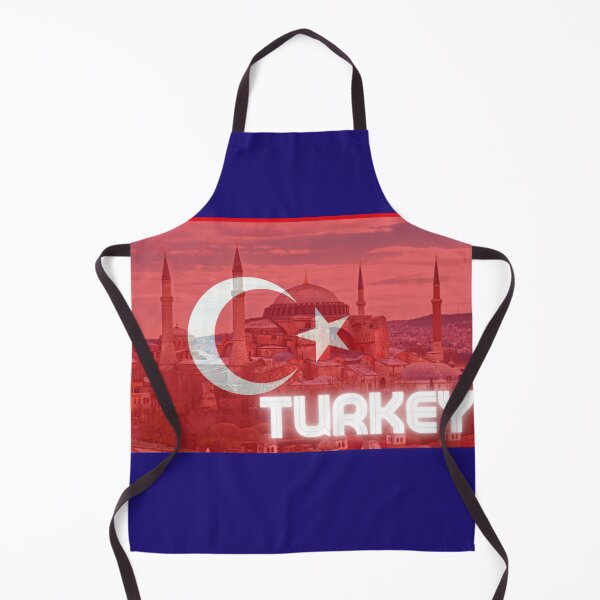 Item preview, Decorated Turkish flag designed and sold by Sara 2000.