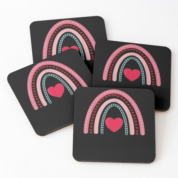 Item preview, Valentine Boho Rainbow designed and sold by shirleyfinley.