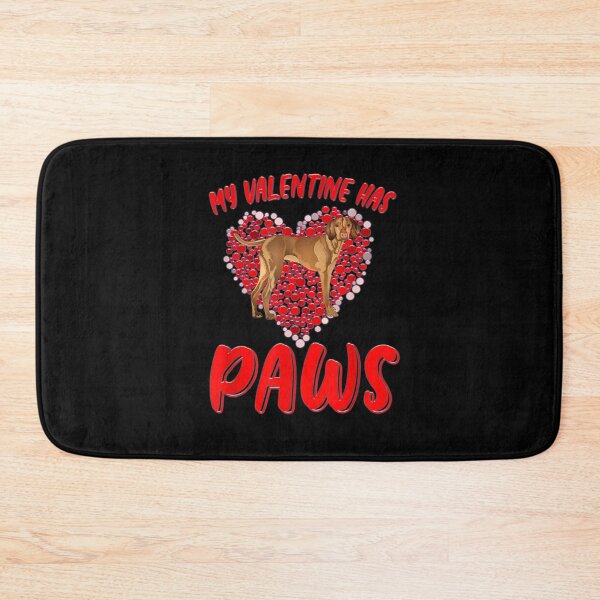 Item preview, My Valentine Has Paws Vizsla Valentine Gifts designed and sold by shirleyfinley.