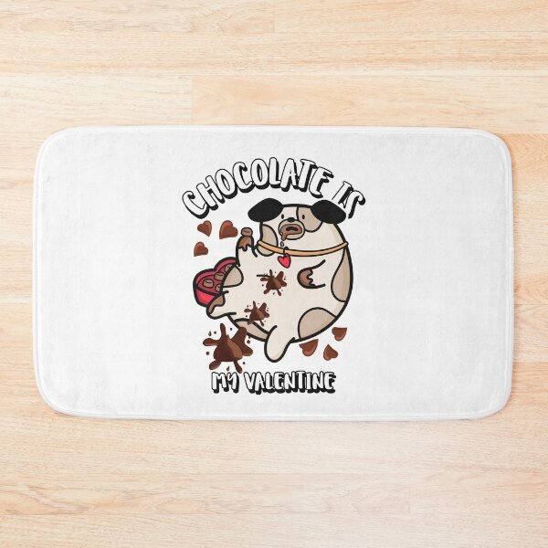 Item preview, Chocolate is my valentine designed and sold by Freeshstyle.