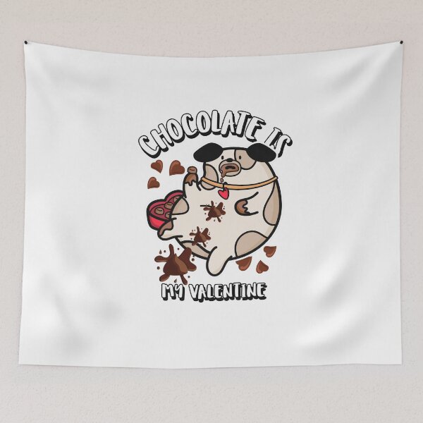 Item preview, Chocolate is my valentine designed and sold by Freeshstyle.