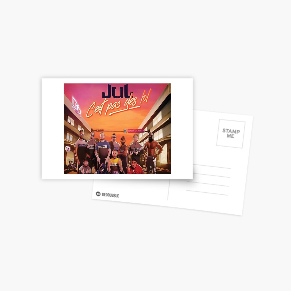 Jul C est Pas Des Lol Album Gratuit Jul Album C'est pas des Lol" Greeting Card for Sale by Bashibouzouk |  Redbubble