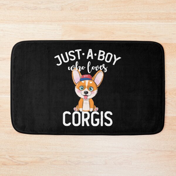 Item preview, Just A boy Who Loves Corgis Funny Corgi Lover Gift  designed and sold by xtocky.