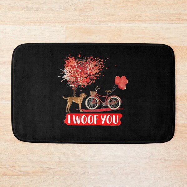 Item preview, I Woof You Vizsla Dog Valentine Gifts designed and sold by shirleyfinley.
