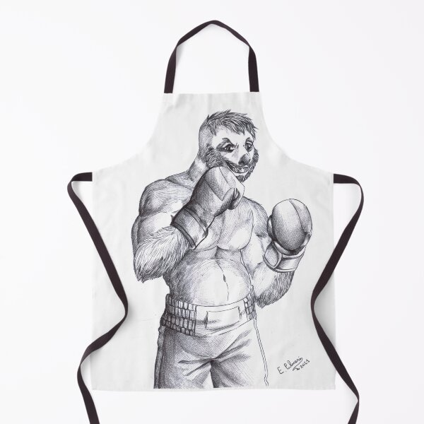 Item preview, Boxing sloth (black and white) designed and sold by Furiarossa.