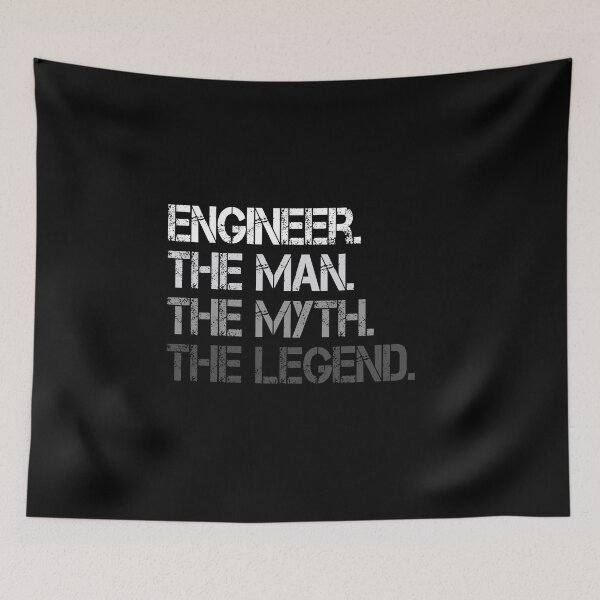 Item preview, Engineer Myth Man Legend designed and sold by Hyper-Field.