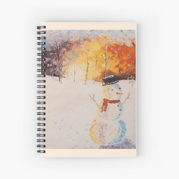 Winter Sunrise Spiral Notebook