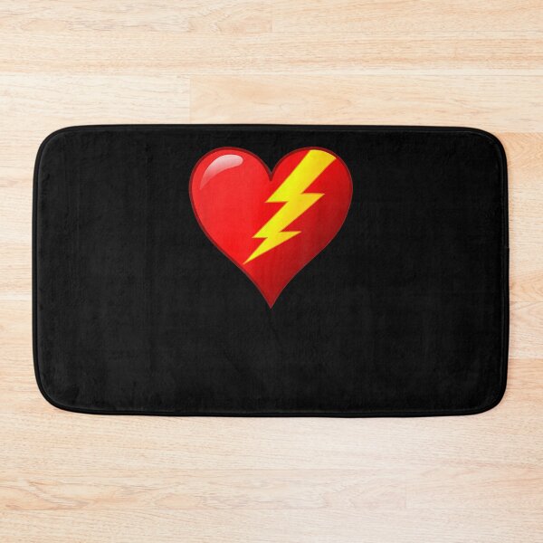 Item preview, Valentine Lightning Heart Lightning Bolt In Red Heart Gift designed and sold by shirleyfinley.