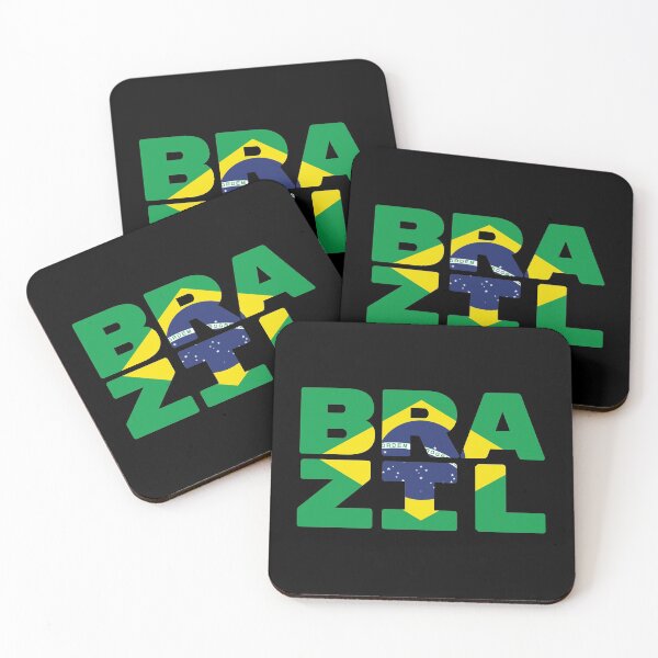 Item preview, Brazil Flag Text designed and sold by OldDannyBrown.