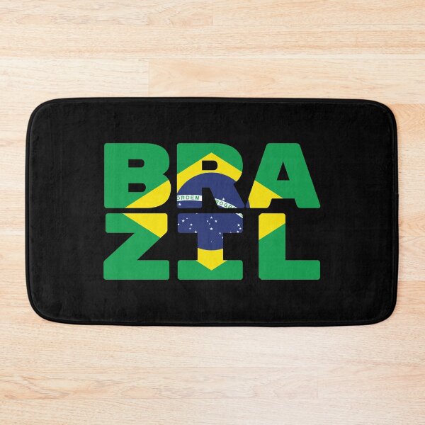 Item preview, Brazil Flag Text designed and sold by OldDannyBrown.