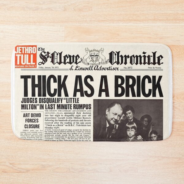 Item preview, Jethro Tull - Thick as a Brick. designed and sold by Inkmigrant.